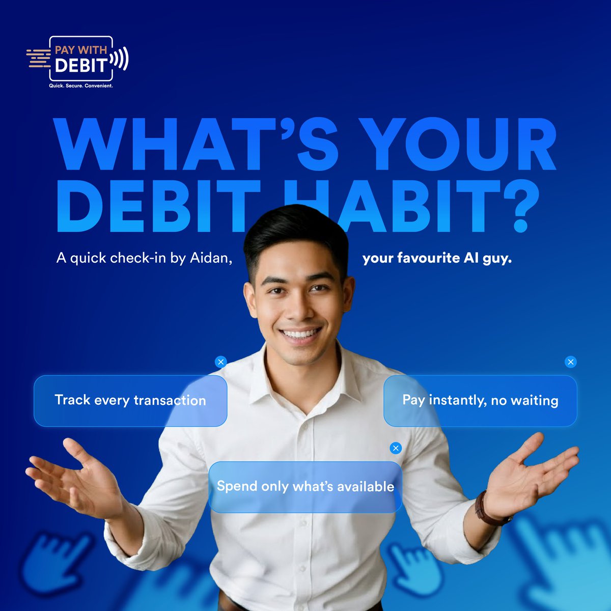 Pay With Debit tweet media