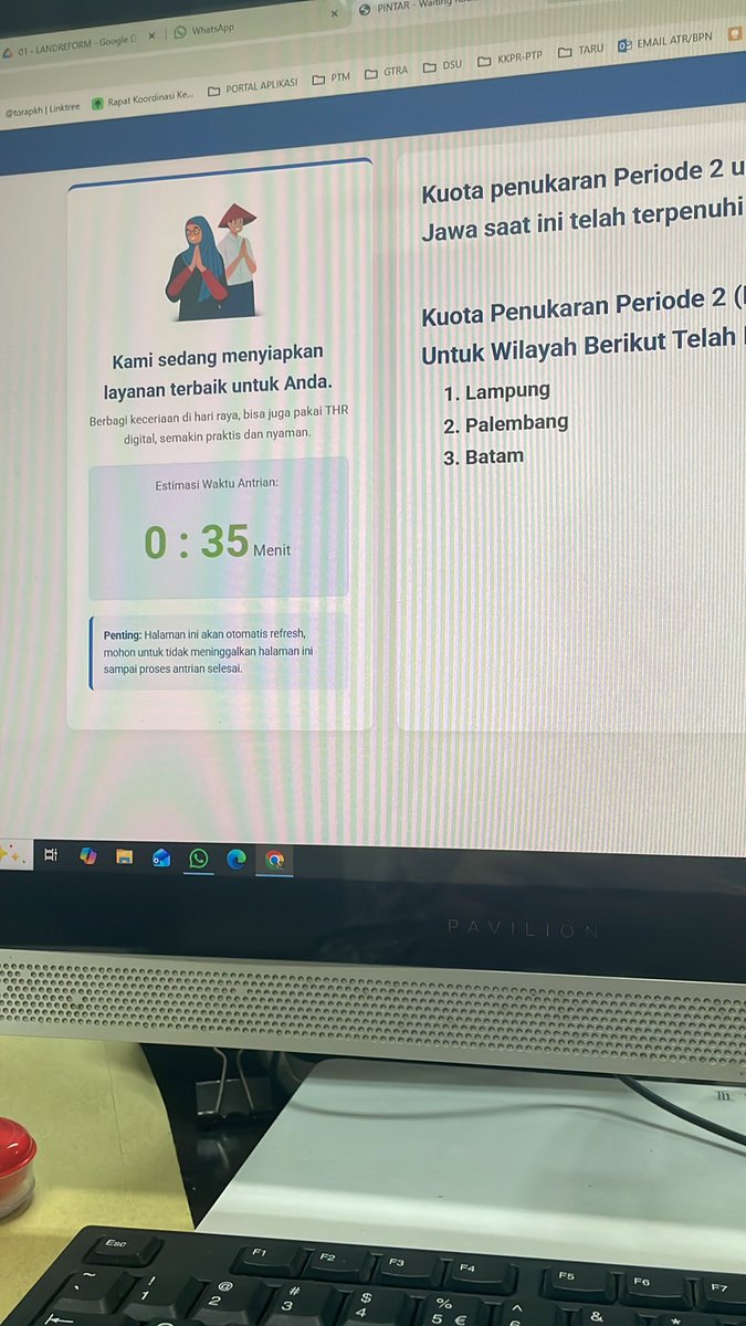 Ini udah tunggu dari jam 11 ga mulai mulai, kenapa waktunya ga jujur ? Kan klo jujur enak estimasi waktunya. Ni mau jumat <a href="/bank_indonesia/">Bank Indonesia</a> tanggung jumat kita yang antri yaa, yg bilang 35 detik lagi kan andaa…