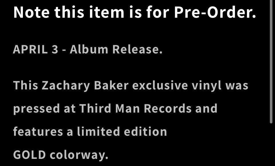 ZACHARY BAKER ALBUM ON APRIL 3RD 

SOUND THE ALARMS IM GONNA BE THE HAPPIEST COWBOY EVER