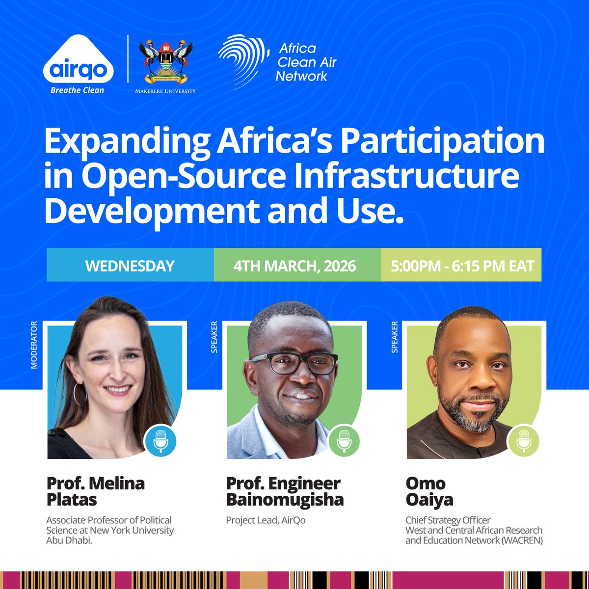 Why is Africa underrepresented in #OpenSource development, and how do we change that?

Open-source was meant to democratise technology. Yet Africa remains underrepresented in shaping global open infrastructure.

On March 4th, we’re hosting a conversation about how Africa can