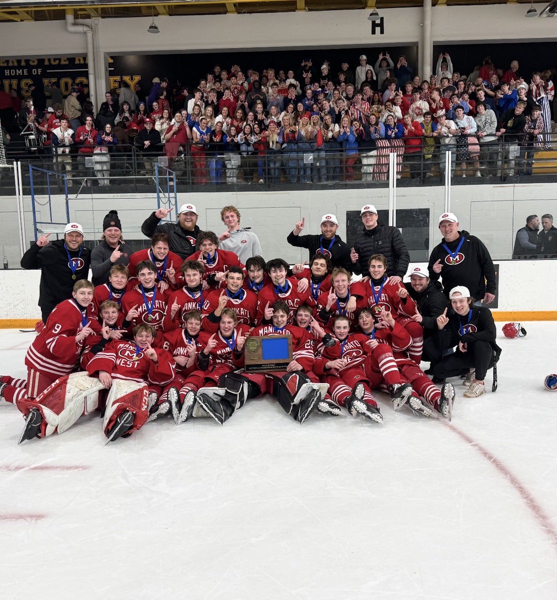Mankato West Hockey tweet media