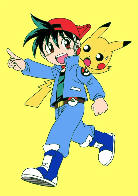 度々言ってますがポケモンがなかったら私は漫画家になってなかったかもしれません。素晴らしいゲームをありがとうございます…!30周年本当におめでとうございます!! #ポケモン30周年 #ポケモンデー