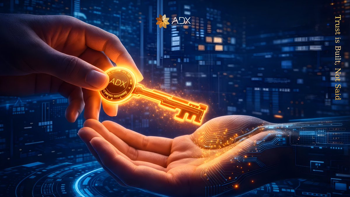 Adx__Official's tweet photo. Day 11. Son-in-Law Day.
Old saying: This is the day you entrust what matters most to those who matter most.

Like you, entrusting your assets to ADX.

We never say "trust us" lightly.
We just do one thing, every single day:
Give you one more reason to trust. Then another.

Multi-sig? Done.
Audits? Thorough.
Risk control? Deep.

Trust isn't claimed. It's built. Brick by brick.

#ADX #SonInLawDay #TrustIsBuilt #BrickByBrick