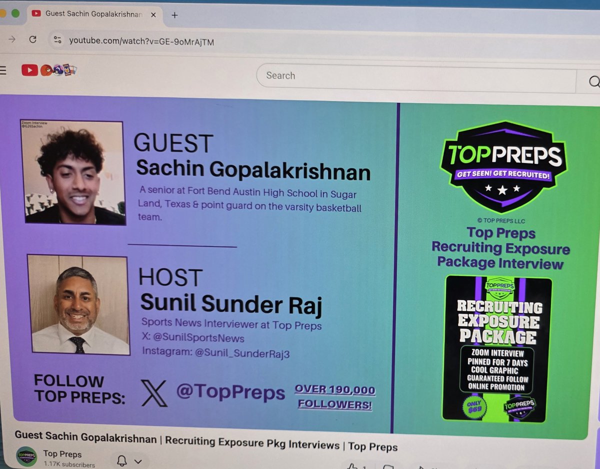 Coach Sunil Sunder Raj-Player Interviews tweet media