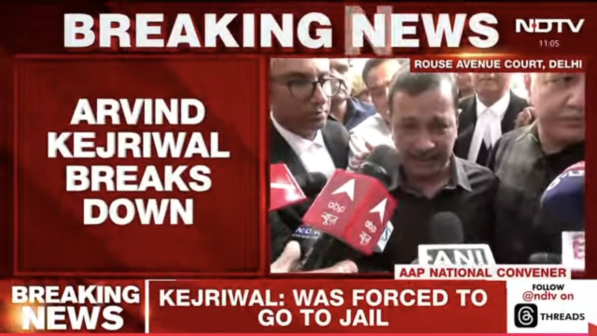 BIG BREAKING: Arvind Kejriwal acquitted in liquor scam case, breaks down, says “God is with us”.