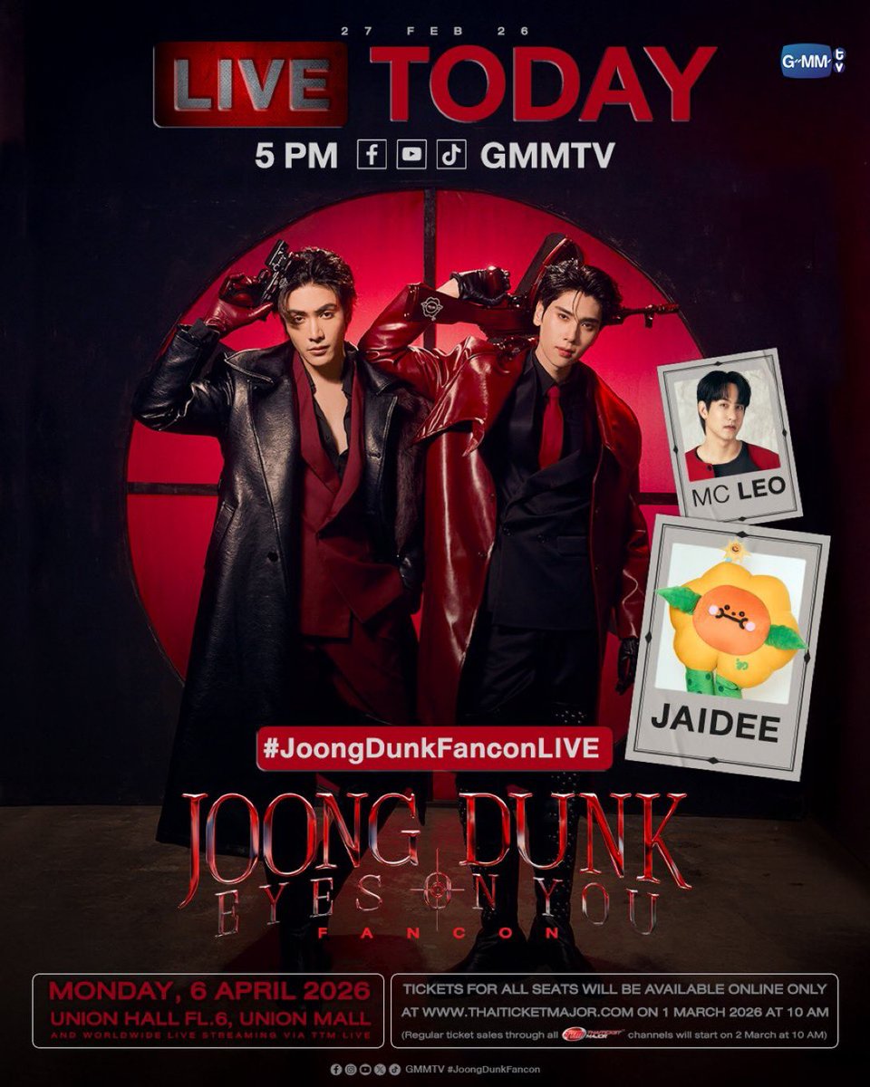 JDSchedule ✨#JoongDunk 🗓️27 February 2026 🌟PRESS TOUR JOONG