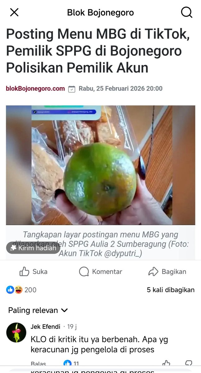 Apa yang disampaikan <a href="/pandji/">Pandji Pragiwaksono</a> pas di siniar <a href="/BocorAlusPol/">Divisi Humas Bocor Alus Politik TEMPO</a> memang akurat. Embege nih jelek karena komunikasi publik dan protest handling-nya amat sangat buruk.

Alih-alih listen first, emphatize, clarify, lalu respond with value, mentang-mentang ini program super prioritas