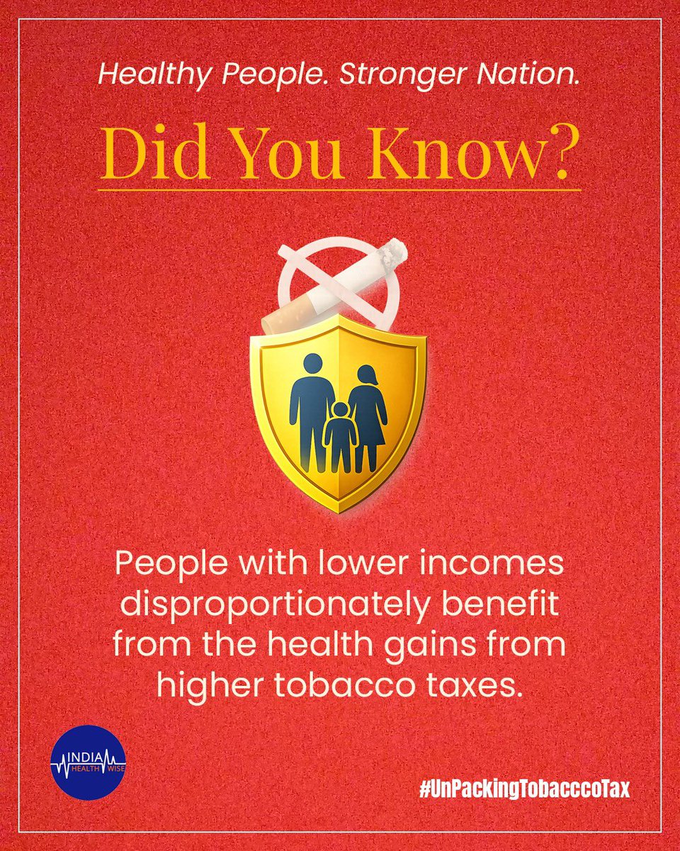 Unpacking Tobacco Tax Myths: 
It is often argued that tobacco taxes place a greater burden on low-income populations. Evidence shows, however, that people with lower incomes experience significant health gains when tobacco taxes increase, as reduced consumption lowers exposure to