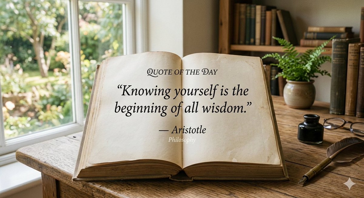 True wisdom doesn't just come from books or life experience, but from deep self-reflection. 

When we truly understand our own strengths, weaknesses, values, and motivations, we unlock the key to personal growth and authentic living. It's the foundation upon which everything else