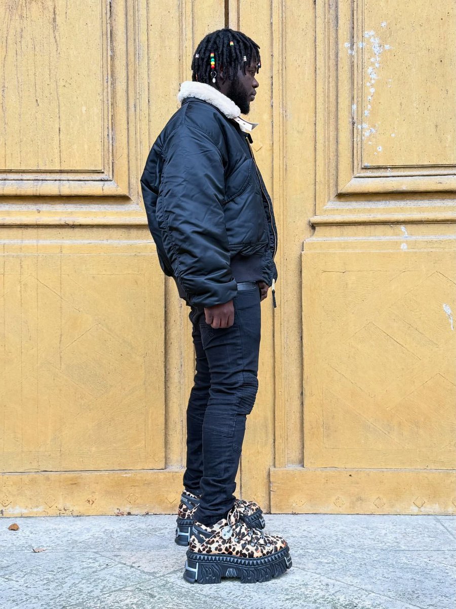 取り寄せ] M-106WALL-C19 / レオパード / プレート / 厚底スニーカー