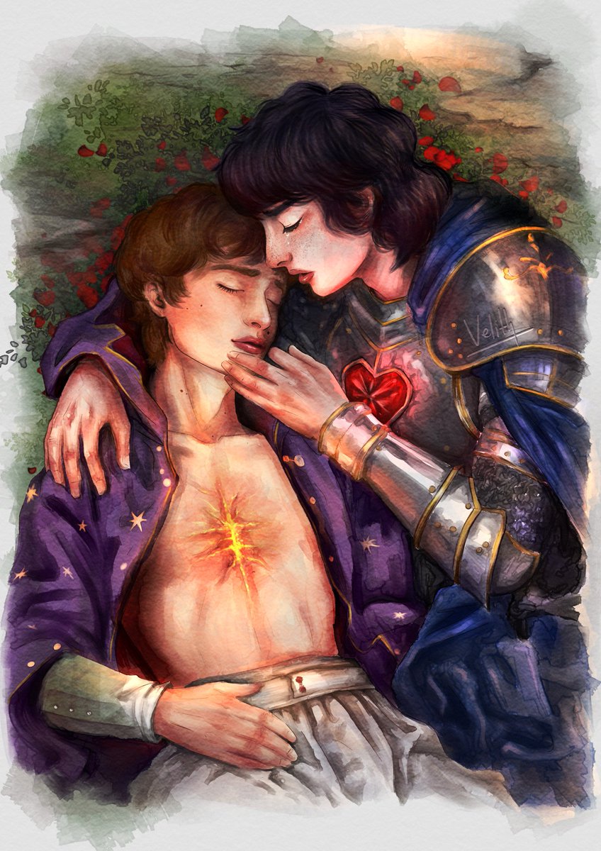 byvelith's tweet photo. First Byler fanart I ever made, pre-S5, already savoring the idea of Will Byers having powers. Our sorcerer so powerful he collapses from it? Mike holding him like the world is ending? Turns out I wasn’t too far off...

#byler #bylertwt #bylerfanart #cleradin https://t.co/RF8Ej2xoOm