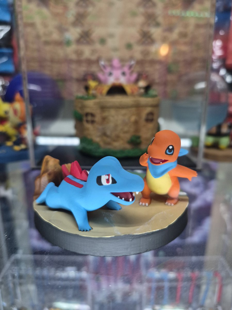 CollectorPmd's tweet photo. Its midnight here so Happy Pokemon Day everyone! 

Manifesting we get Pokemon Mystery Dungeon news (not at all copium I swear) with these 3D printed PMD dioramas I got from Nyaka101/Yakalentos on Etsy! https://t.co/Crh5uLyv8f