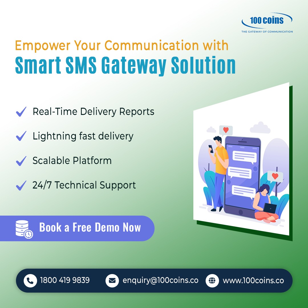 AditekSystemsPL's tweet photo. Empower Your Communication with Smart SMS Gateway Solution
Real-time delivery reports
Lightning βfast delivery
Scalable platform
For details:call-18004199839 or mail us- enquiry@100coins.co
#SMSGateway #SMSAPI #AditekSystemsPrivateLimited #100Coins #FintechSolution #CTO #bank https://t.co/r3SVYcFli2