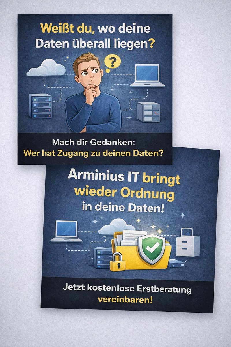 Der Start ins Wochenende steht bevor. Doch weißt du eigentlich, wo deine Daten liegen?

#itkanneinfachsein #itsecurity #ITServices #freitag #sicherheit #nerdfakten #datensicherheit