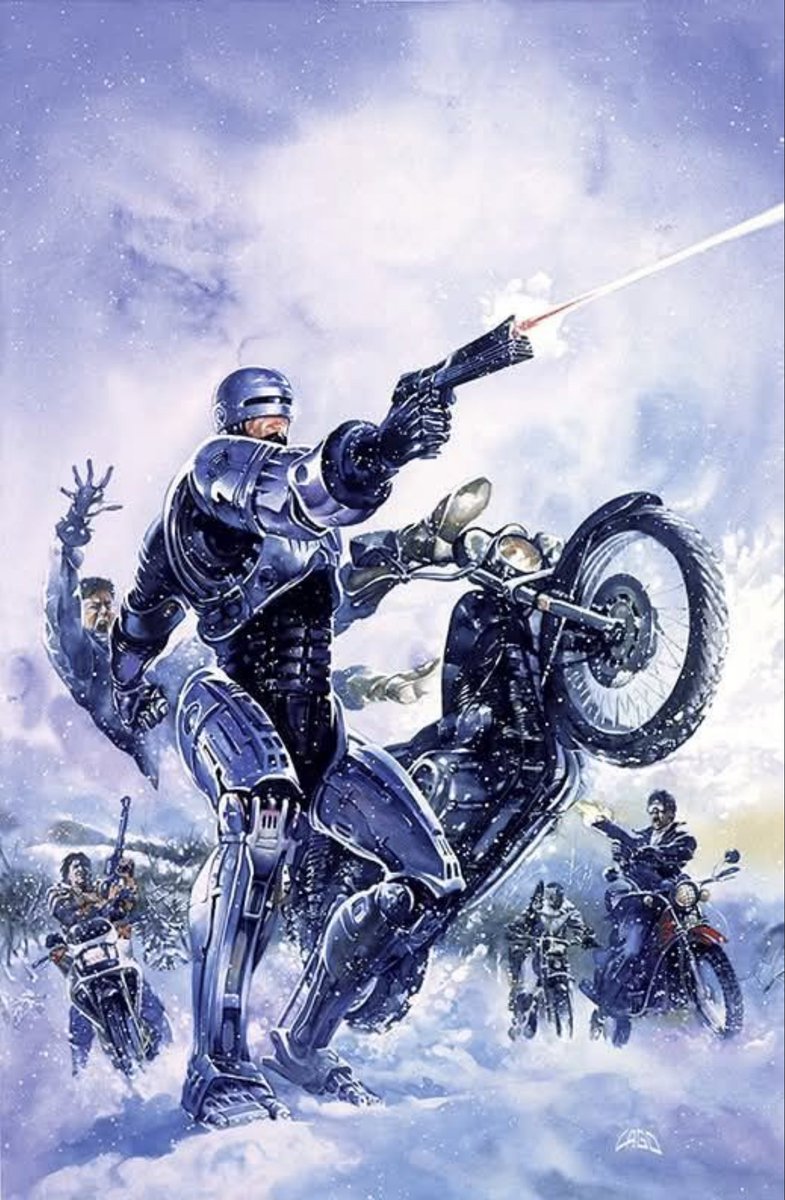 Robocop Mortal Coils #1 art by Ray Lago 1993
#robocop