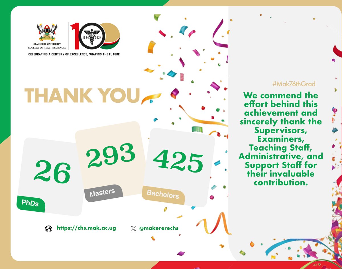 Makerere University College of Health Sciences tweet media