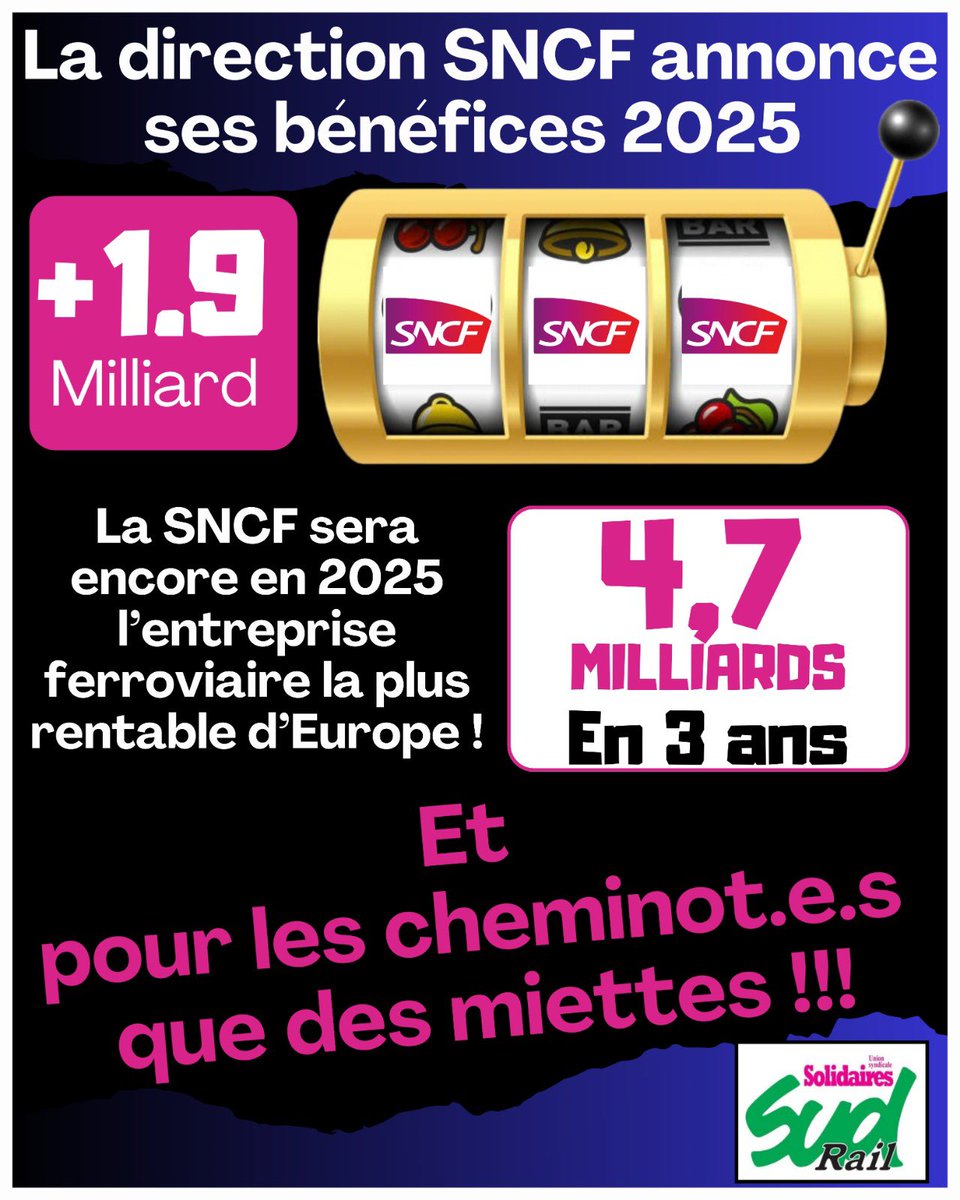 SUD-Rail Fédération ⏚ tweet media