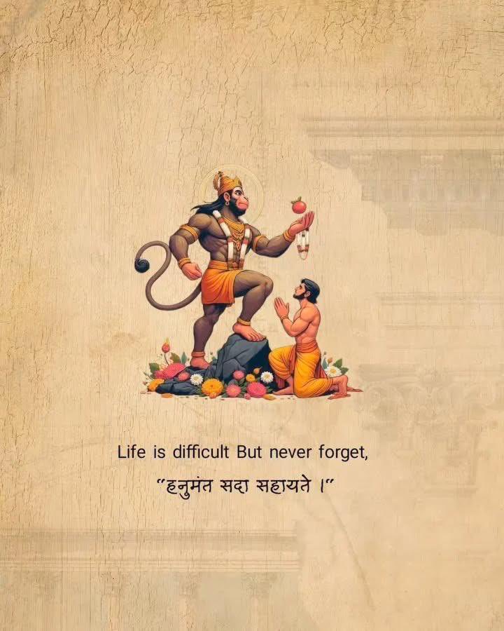 Hanuman Always Protects and Guides.