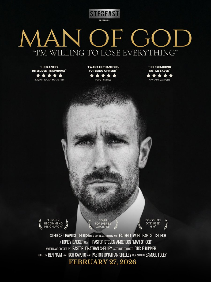 Man of God releasing tomorrow!