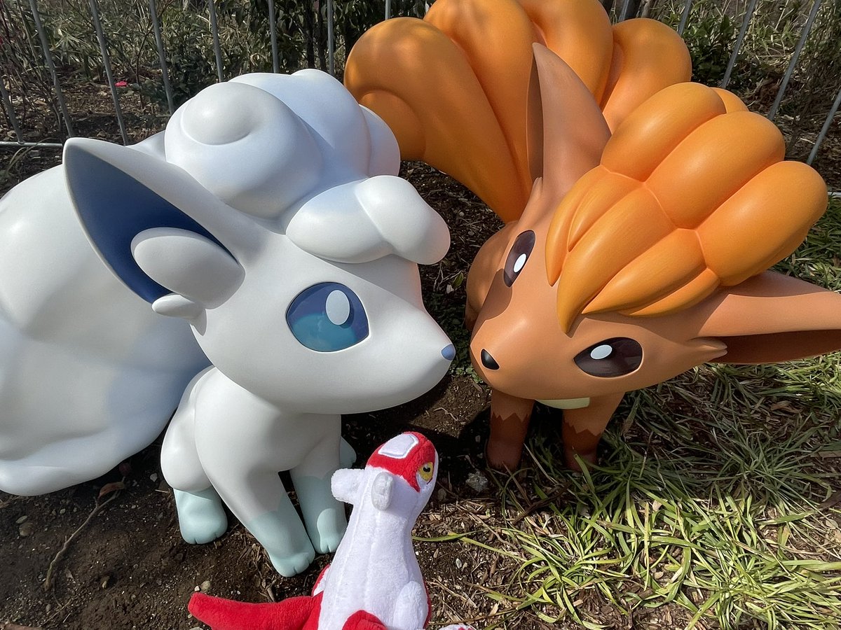 ラティアス引き連れて初ポケパーク行ってきたーーー！