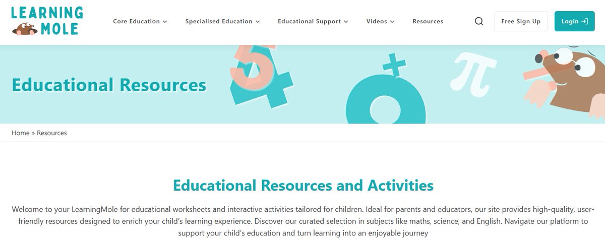 Explore a wide range of educational resources and interactive resources at LearningMole. learningmole.com/resources/

#resourcesforteachers
#classroomresources
#educationalresources
#interactiveresources
#teachingresources
#elementaryschoolresources