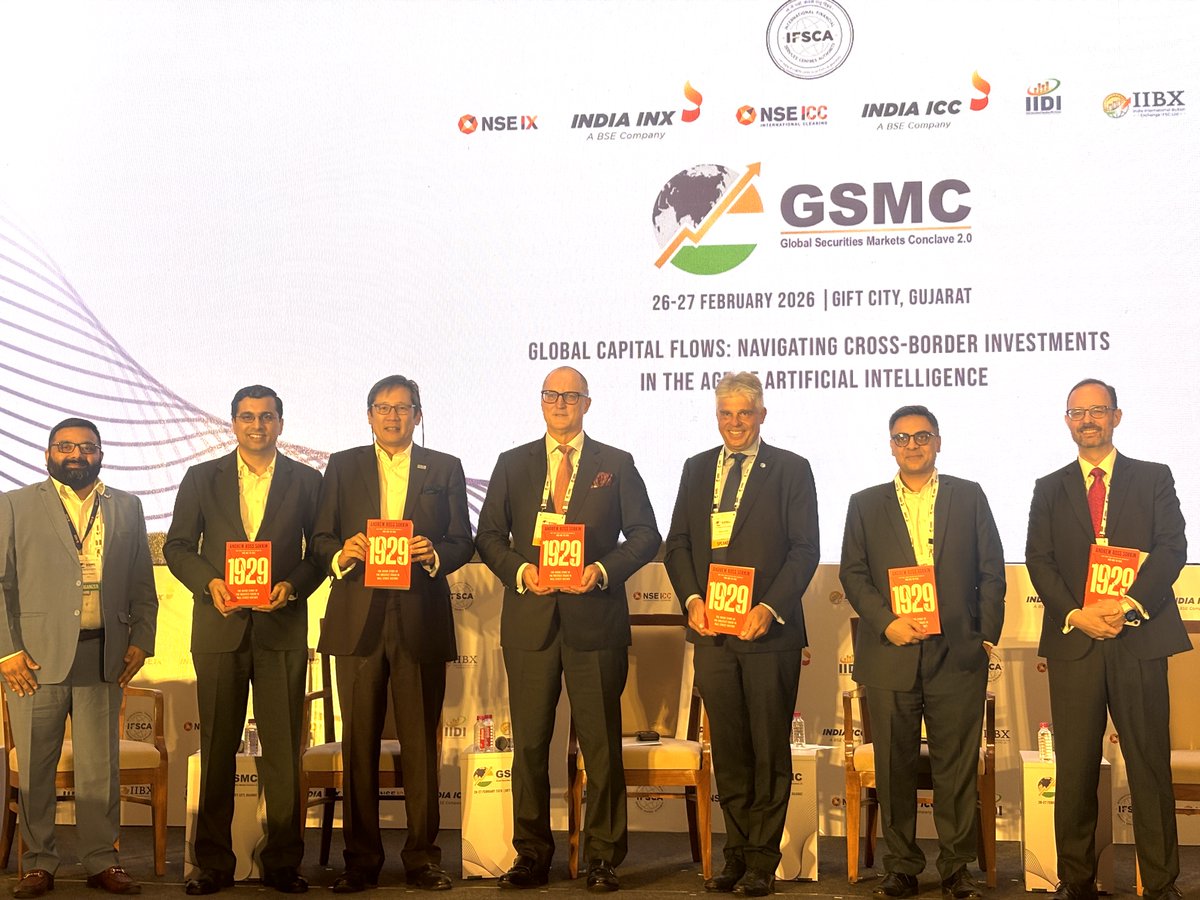 Global Securities Markets Conclave (GSMC) tweet media