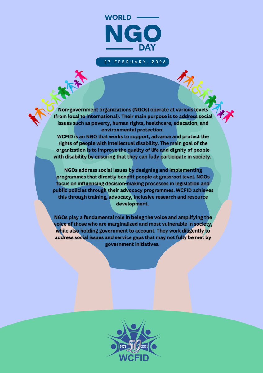 WCFID WC FORUM FOR INTELLECTUAL DISABILITY tweet media