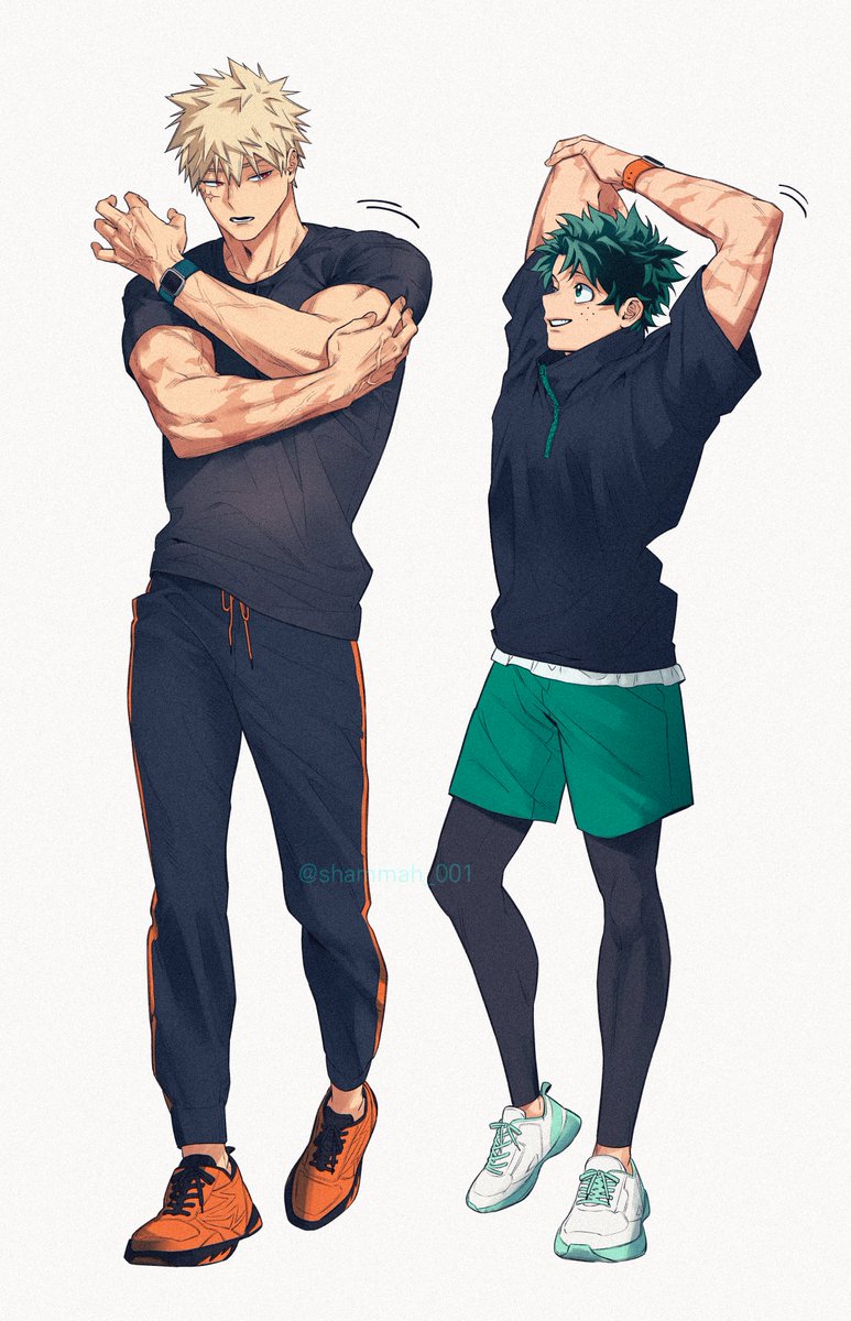 #勝デク #bkdk 
새벽에 공원에서 가끔 마주칠 수 있대요☺️