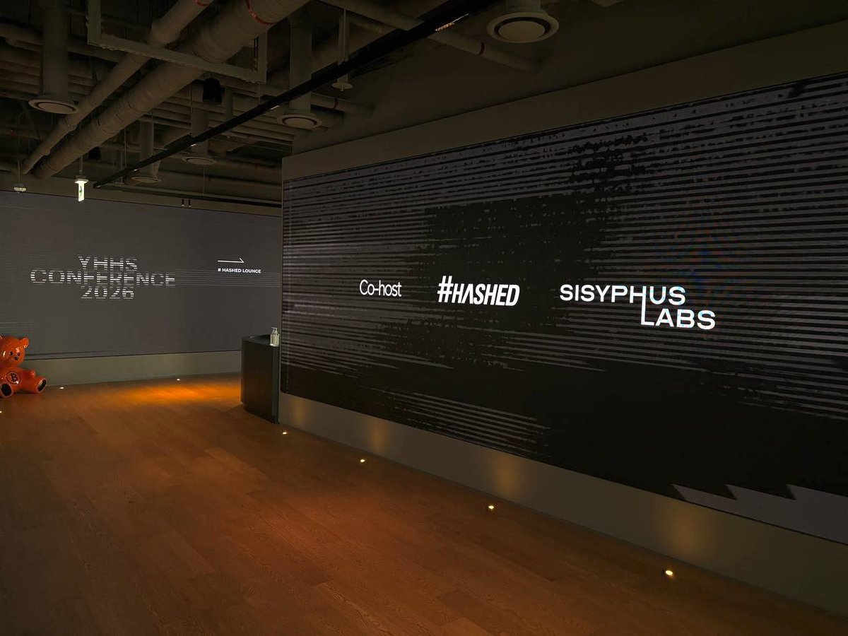 Sisyphus Labs is live at Hashed Lounge Seoul! @_junhoyeo and @q_yeon ...
