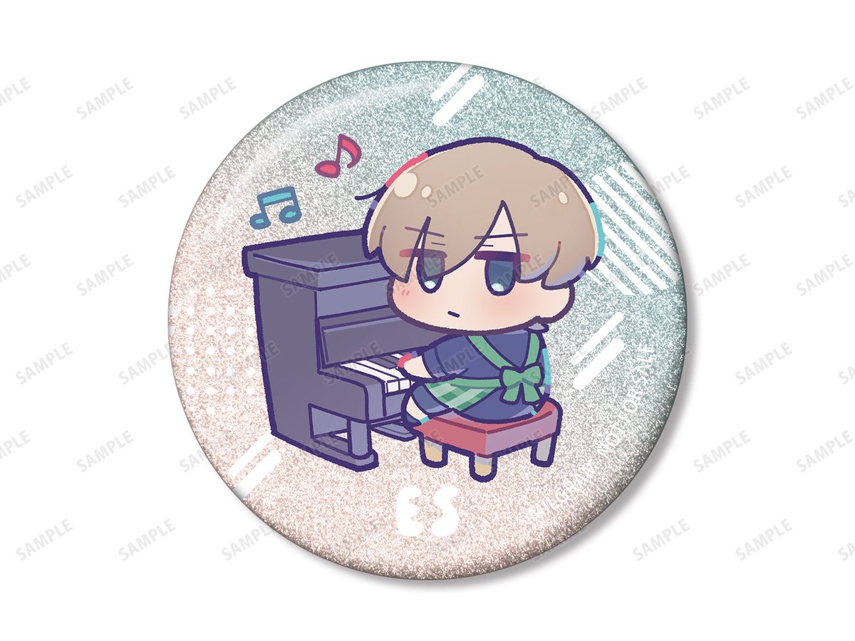 MILGRAM ミルグラム ミニグラム ポップアップ 幼稚園 缶バッジ エス ミニグラム』from『MILGRAM -ミルグラム-』 POP UP SHOP in AMNIBUS