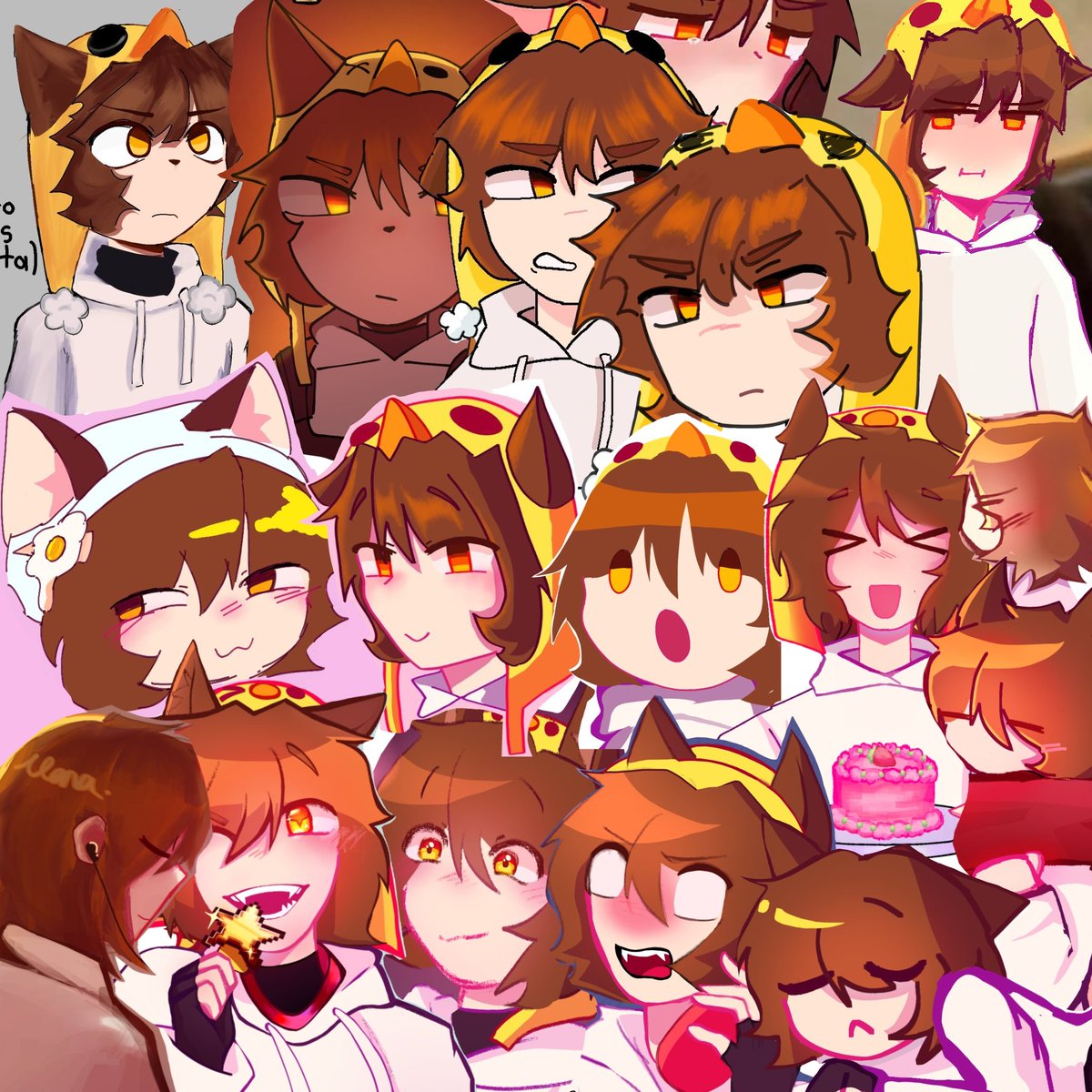 Dibujos q he hecho de cap 2025-2026 (tenía curiosidad como se vería)
Faltaron más todavía noway