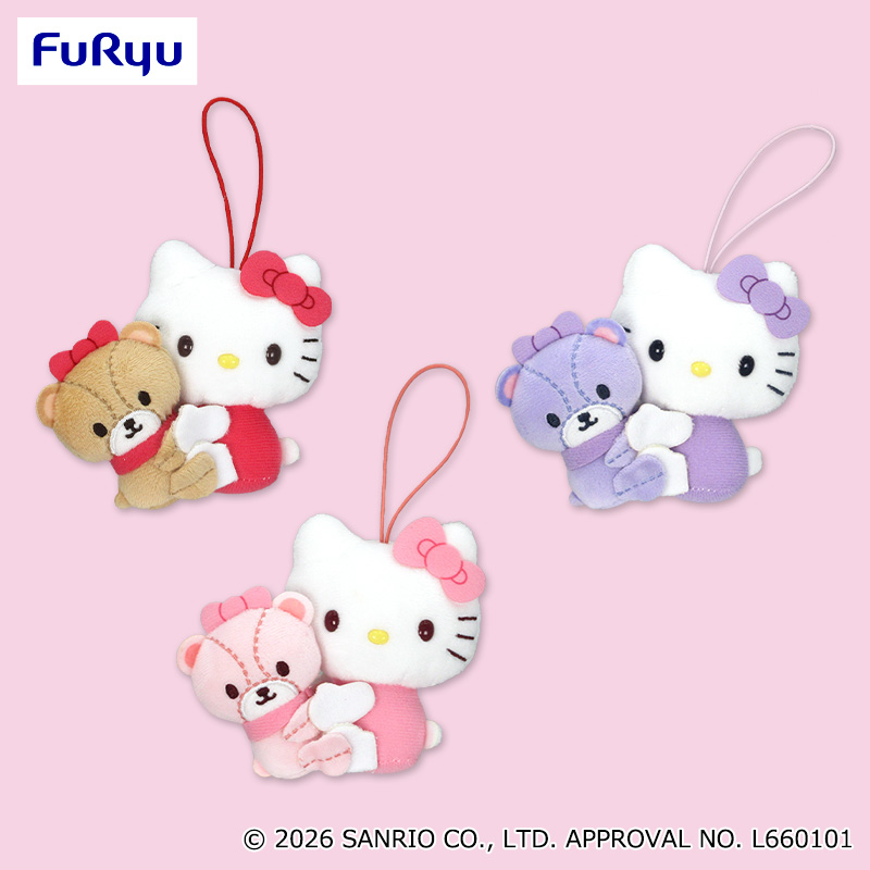 🎉景品入荷情報🎉】 ・ハローキティ カラフルペアマスコット 1F