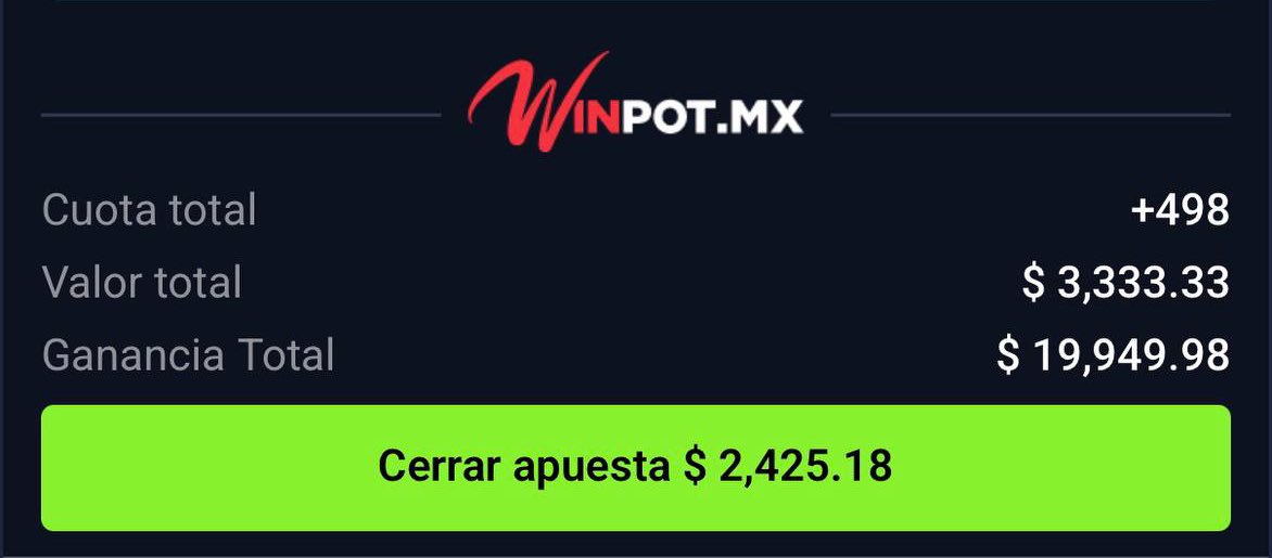 🔥🎾¿PARLAYSITO COQUETÓN DEL FARAON O YA SE DURMIERON👀?🎾🔥

+66❤️🔁💬 y sale GRATIS mis bros😈.