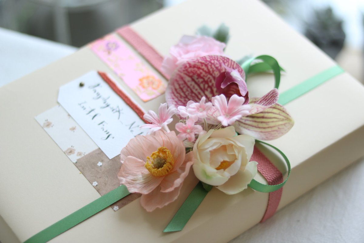 트루하트 선물포장 tweet media