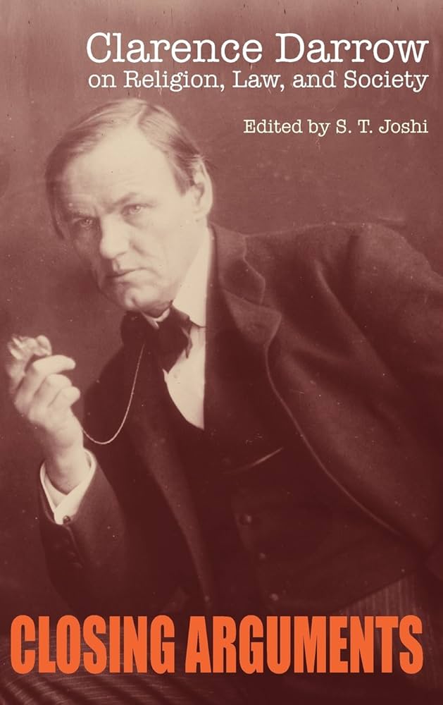 SilverKayondo's tweet photo. Client (to Attorney Clarence Darrow after he had successfully represented her in Court): "How can I ever show my appreciation, Mr. Darrow?"

Clarence Darrow: "Ever since the Phoenicians invented money, there has been only one answer to that question." https://t.co/Na3ZioY9W8