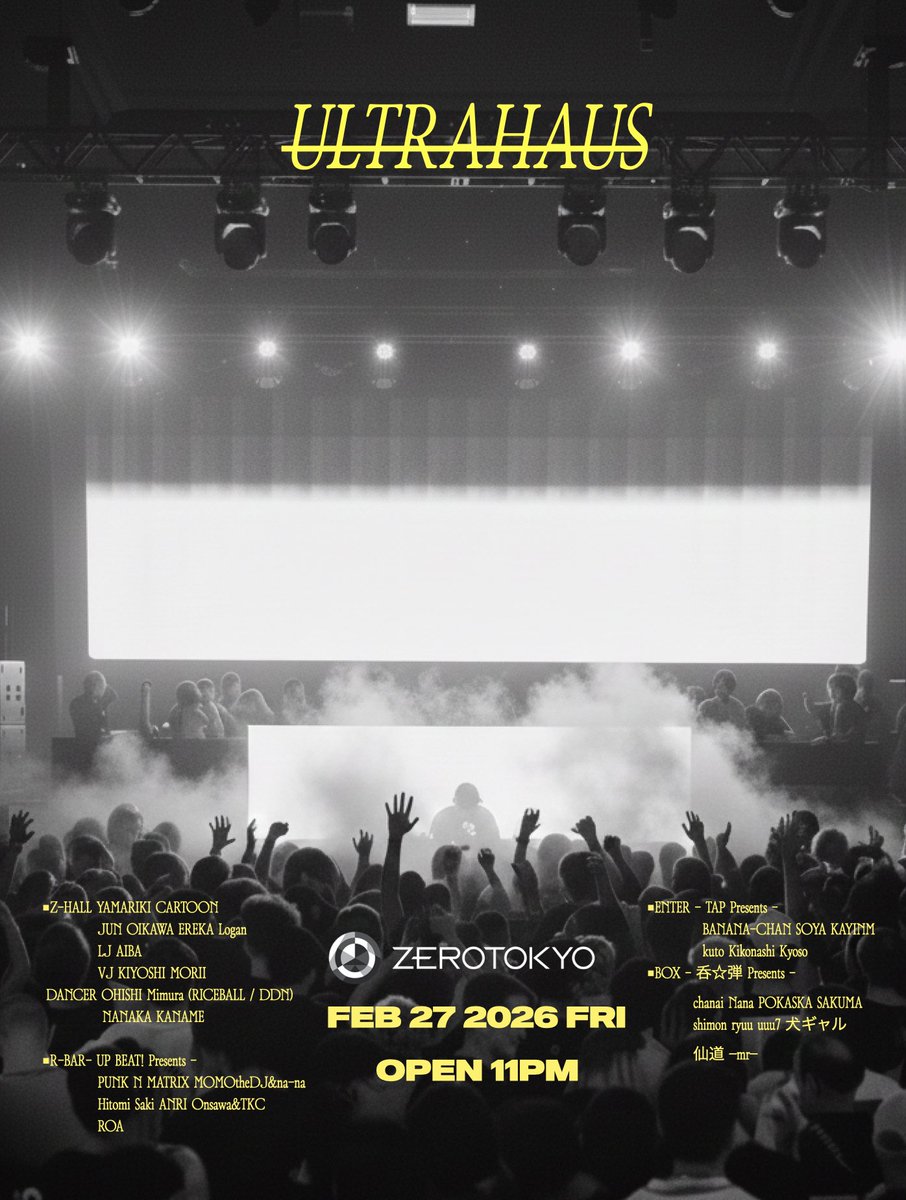 ZEROTOKYO tweet media