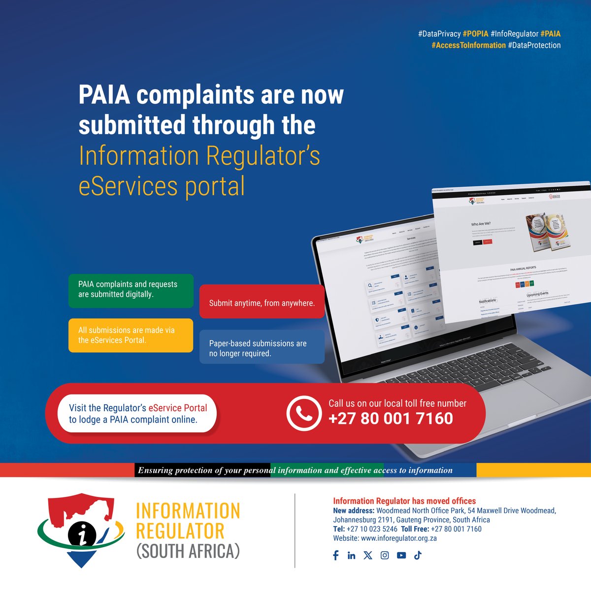 Information Regulator SA tweet media