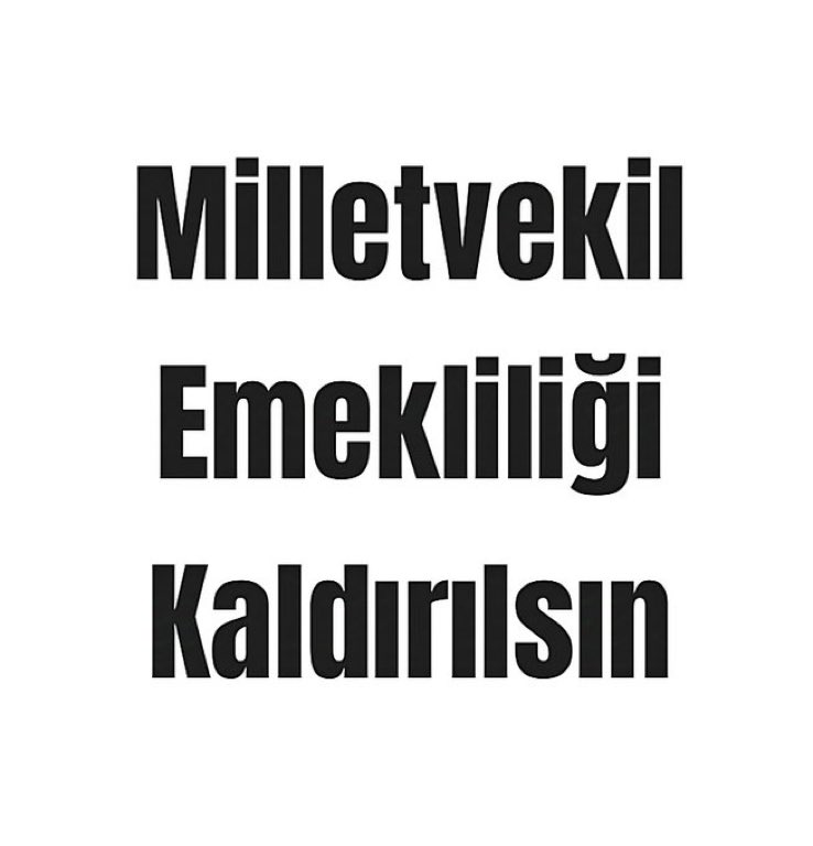 Milletvekili emekliliği kaldırılsın ❗️

#EmekliyeHakkınıVerAkepe