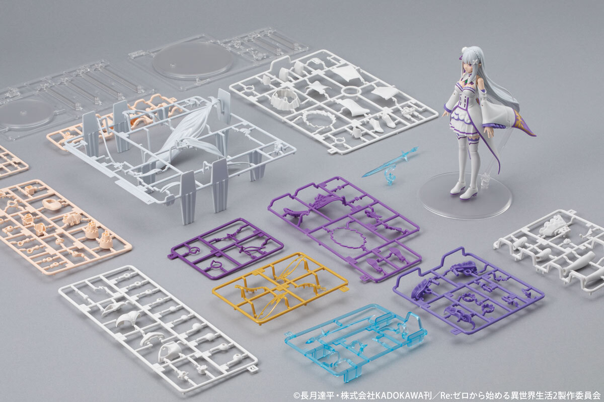 出荷情報】 KADOKAWA PLASTIC MODEL SERIES 「エミリア / DX ver