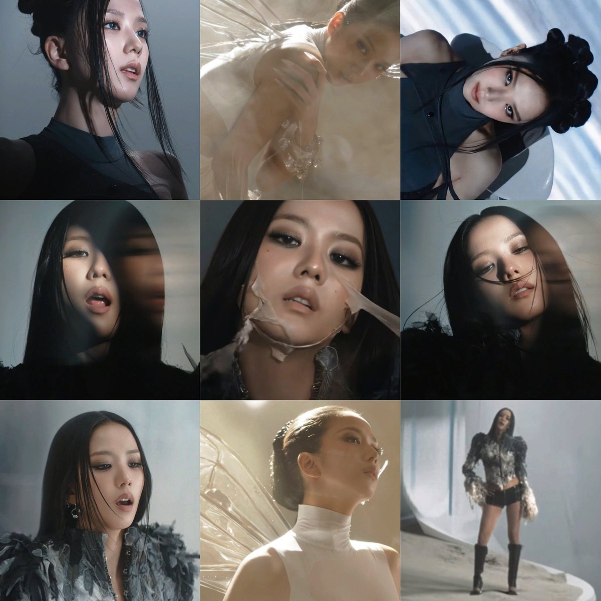 vampiresooya's tweet image. JISOO proving once again why she's the visual.