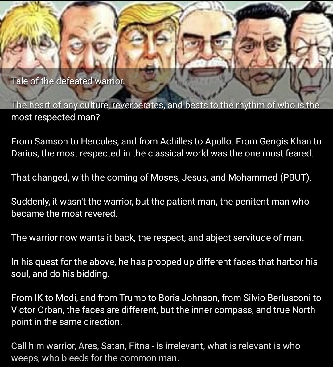 <a href="/mehrubawan/">Mehrub Awan</a> Real Q is:

Why do so many actors get "sent" to stir commotion in PK everytime a democratic govt starts to spread it's wings.

Why are these plans hatched in London, to usurp a democracy, by those who invented it.

Where is TUQ? Why the "dharna"?

Why is IK so precious.

Why?