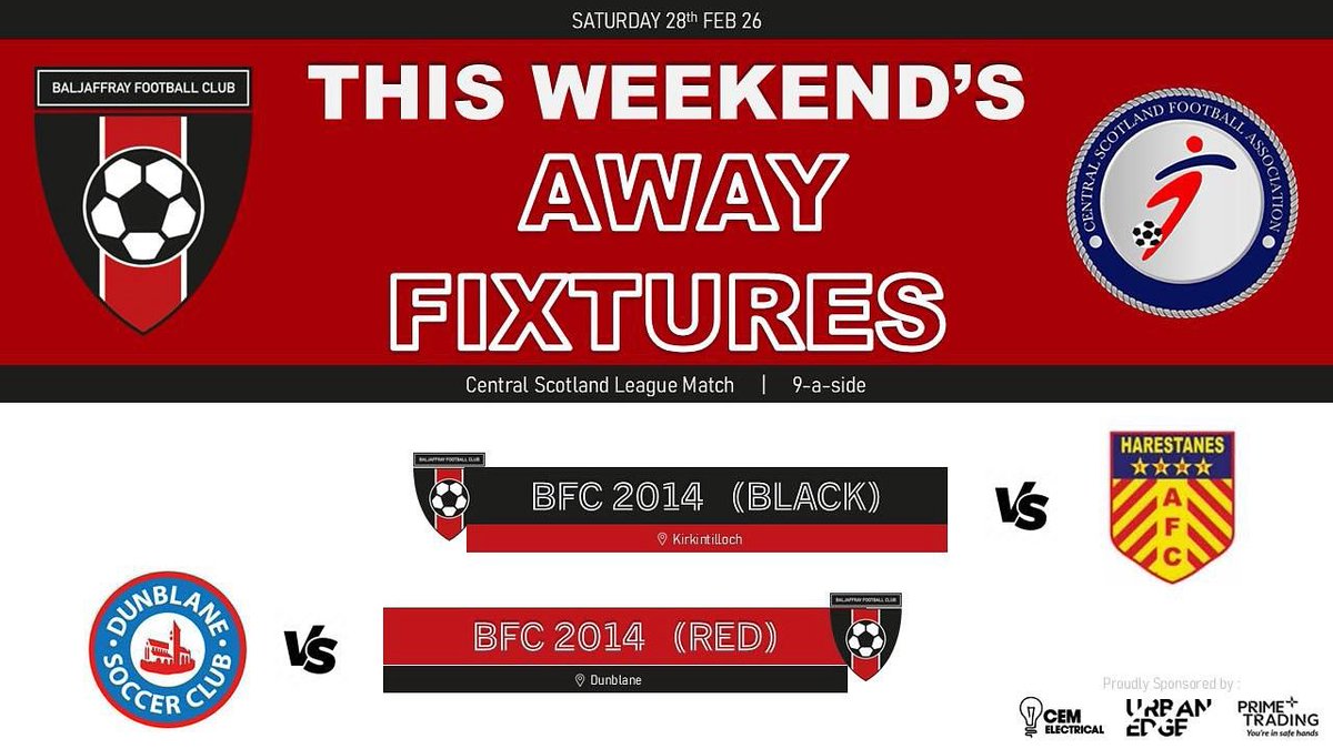 Baljaffray FC 2014 tweet media