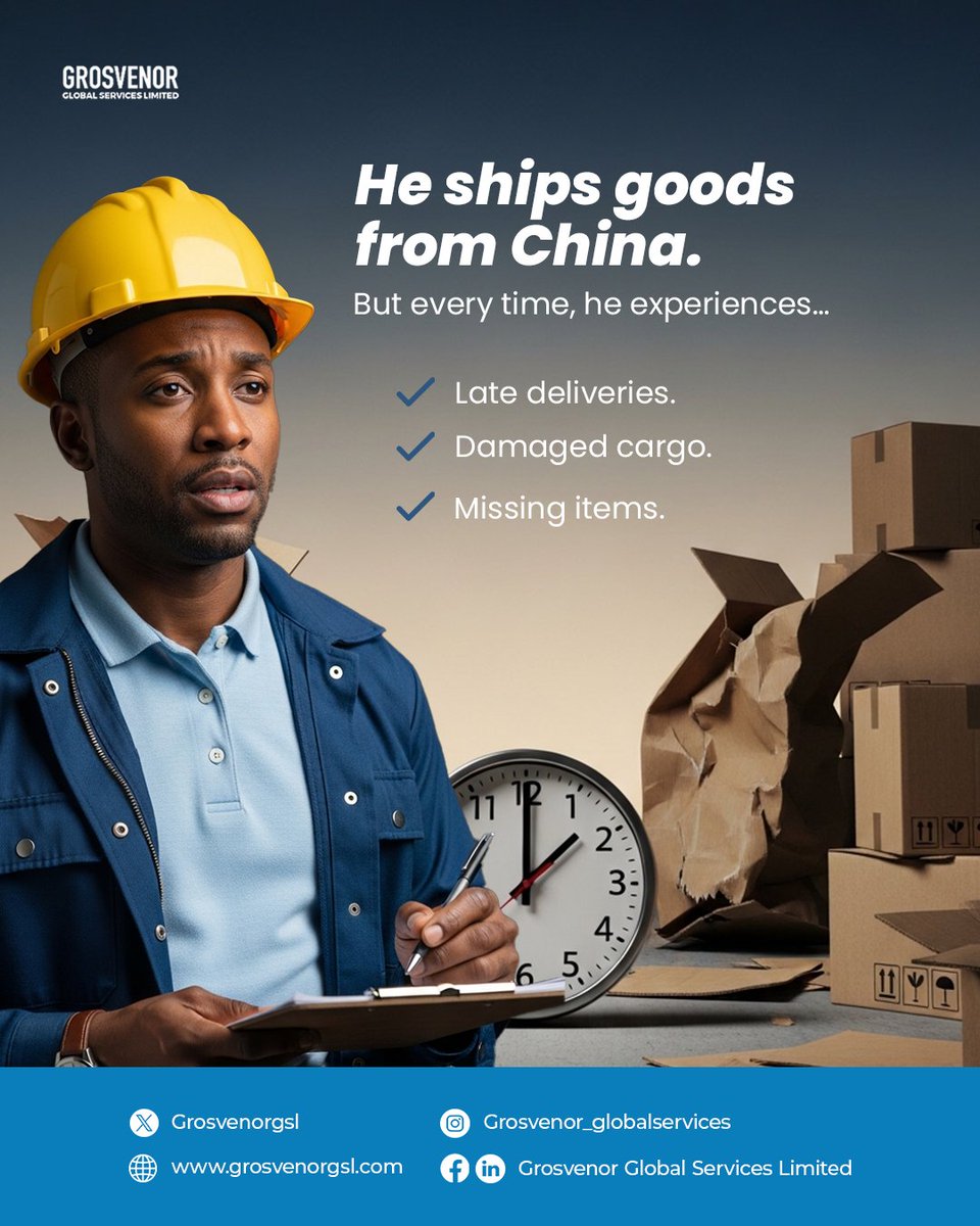 Grosvenorgsl's tweet image. Peace of mind is what happens when logistics is done right.
This is Grosvenor Global Services Limited.

Send us a message today, and let's get started.
#GrosvenorGlobal #LogisticsDoneRight