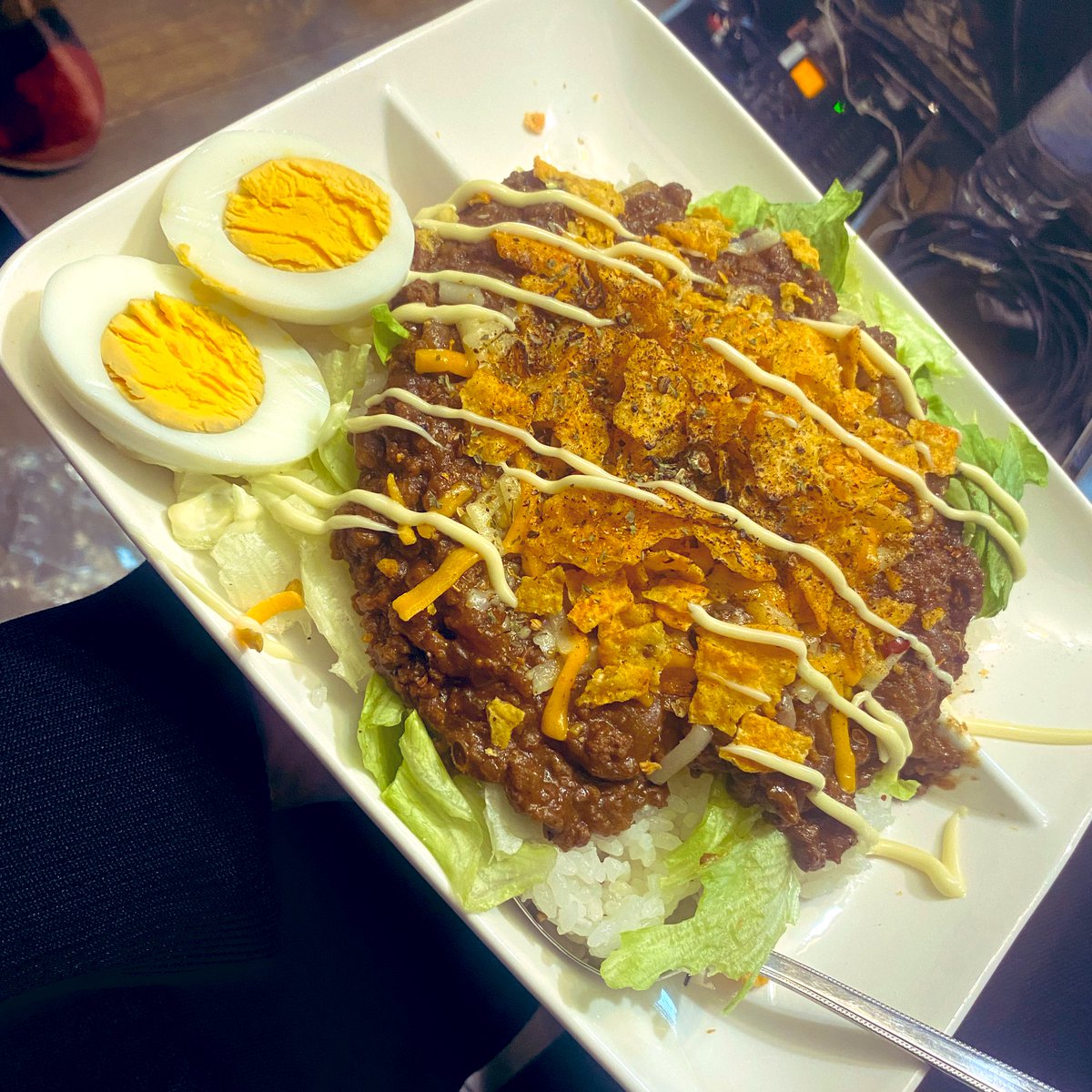 キャプテン飯タコライス最高でした😋