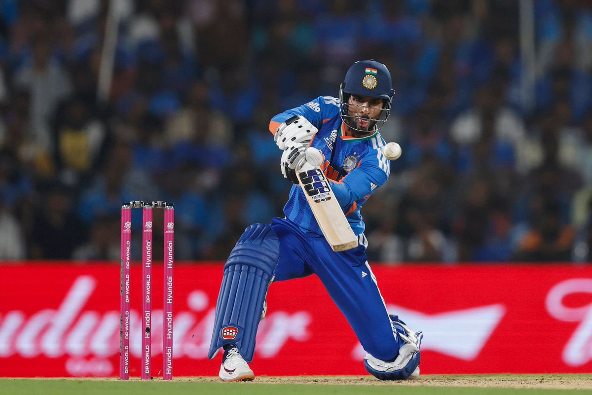 siddharthsahib's tweet photo. Congratulations to Team India on a superb win against Zimbabwe in the T20 World Cup! 🇮🇳

A strong batting performance set the tone with Abhishek Sharma’s impactful 55 (30) at the top, followed by a blazing 33 (13) from Suryakumar Yadav that accelerated the innings beautifully. The finishing touch came through excellent lower-order contributions - Hardik Pandya’s powerful 50 (23) and Tilak Varma’s explosive 44 (16) ensured a commanding total.

Equally impressive with the ball, Arshdeep Singh’s brilliant 3-wicket haul led a disciplined bowling effort to seal a comprehensive victory.

A complete team performance! Wishing Team India continued dominance and success as the World Cup campaign progresses. 💙🇮🇳 #TeamIndia #T20WorldCup