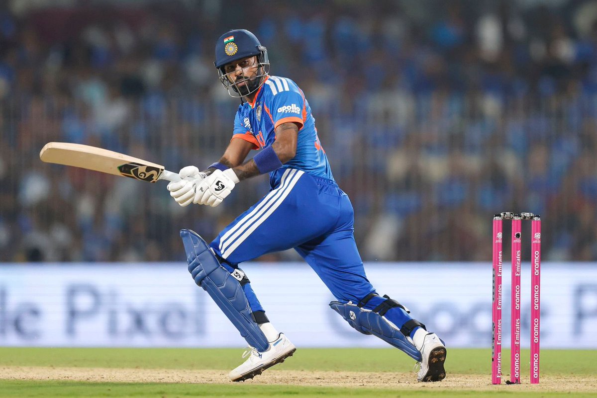 siddharthsahib's tweet photo. Congratulations to Team India on a superb win against Zimbabwe in the T20 World Cup! 🇮🇳

A strong batting performance set the tone with Abhishek Sharma’s impactful 55 (30) at the top, followed by a blazing 33 (13) from Suryakumar Yadav that accelerated the innings beautifully. The finishing touch came through excellent lower-order contributions - Hardik Pandya’s powerful 50 (23) and Tilak Varma’s explosive 44 (16) ensured a commanding total.

Equally impressive with the ball, Arshdeep Singh’s brilliant 3-wicket haul led a disciplined bowling effort to seal a comprehensive victory.

A complete team performance! Wishing Team India continued dominance and success as the World Cup campaign progresses. 💙🇮🇳 #TeamIndia #T20WorldCup