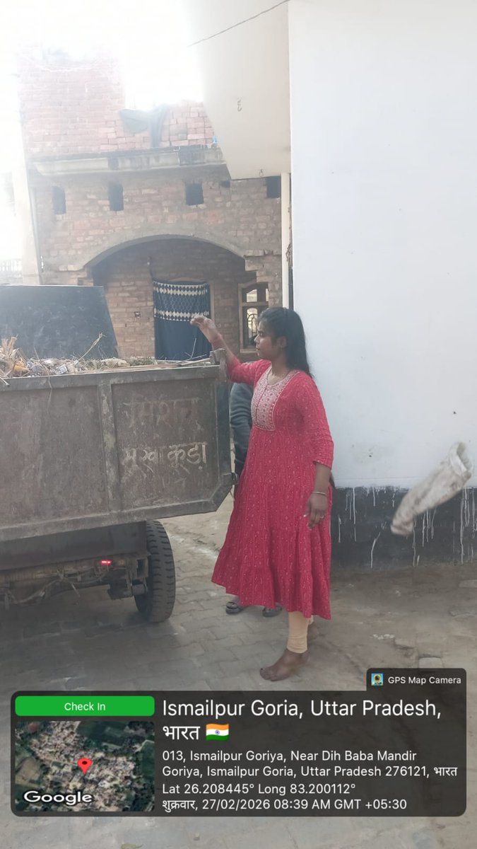 npbilaria's tweet photo. नगर पालिका परिषद् बिलरियागंज जनपद आजमगढ़ में डोर टू डोर कूड़ा कलेक्शन करके एम आर एफ सेण्टर पर ले जा कर देते हुए। https://t.co/rg355WMiIa
