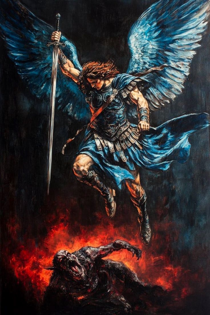 Saint Michael the Archangel defend us in battle!