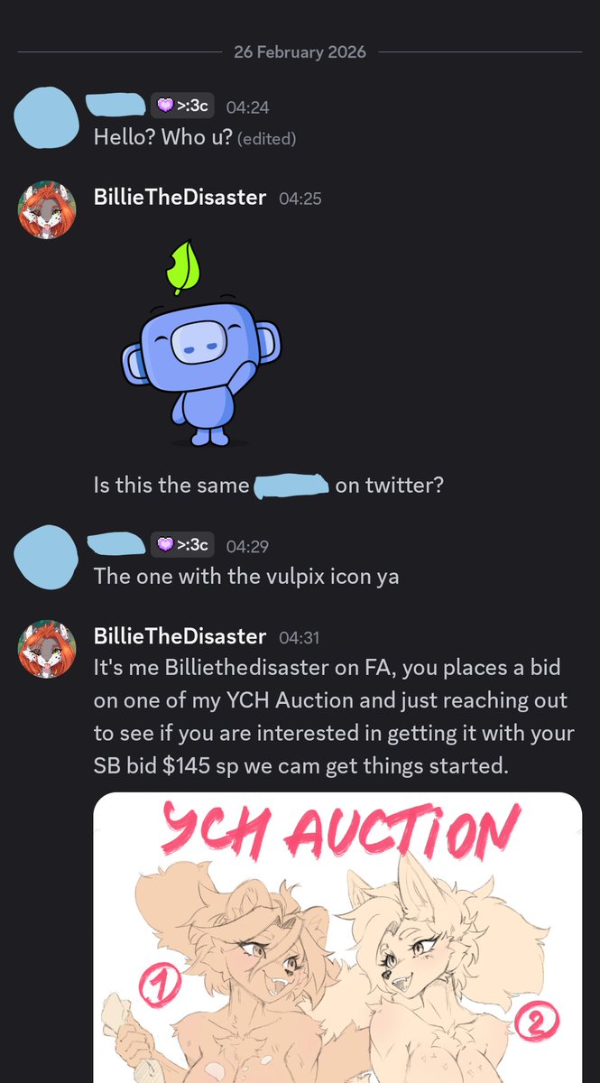 BillieTheDisaster tweet media