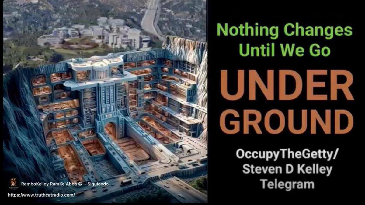 Join us to help expose the Satanic Pedo Mafia that rules the world. Their hub is under the Getty in LA. 100,000 child sex slaves are trapped under there. Free the children now! <a href="/FBI/">FBI</a> 
#occupythegetty #StevenDKelley 

truthcatradio.com

t.me/OfficialOccupy…